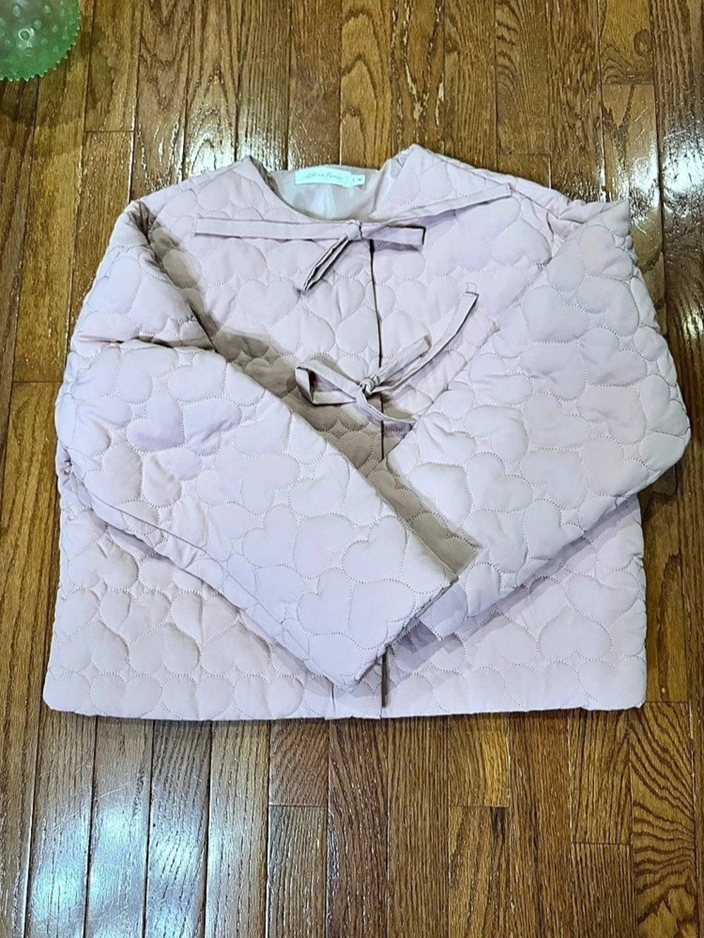 All in Favor Quilted Heart Jacket - Picture 5 of 7